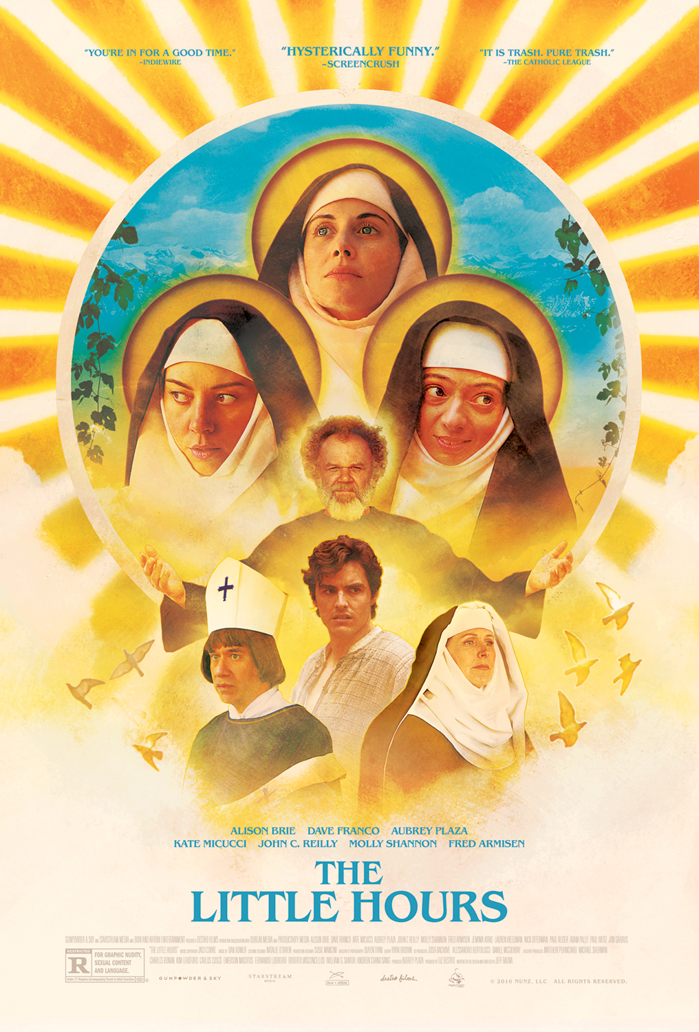 THE LITTLE HOURS (2017) แม่ชีร่านรัก ซับไทย