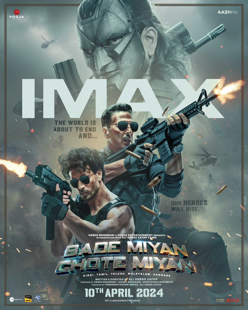 Bade Miyan Chote Miyan (2024) สองกล้าบ้าระห่ำ